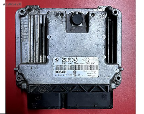 CHEVROLET CAPTİVA MOTOR BEYNİ 25181343 / 0281016588