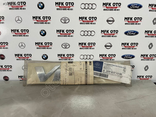 Orjinal Sıfır W639 Viano Bagaj Yazısı - Mercedes Vito A639817