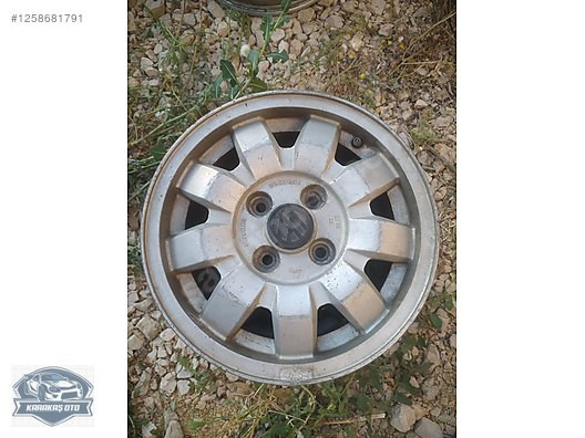 Diğer VOLKSWAGEN GOLF MK1 GTİ ORJİNAL JANT TAKIMI 171601025J