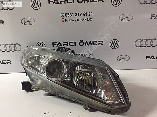 HONDA CİVİC SAĞ ZENON FAR ORJİNAL