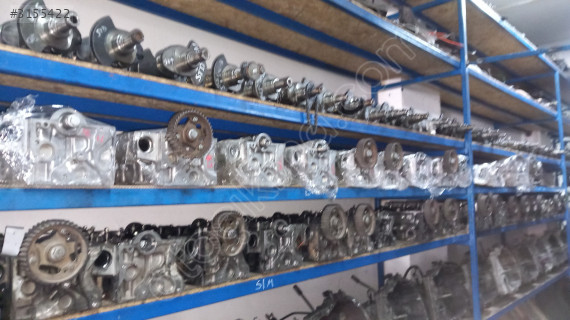 Renault symbol 1.5 dci 85 hp silindir kapağı komple dolu