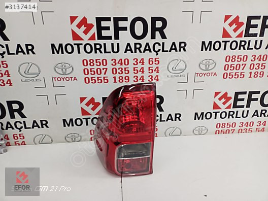 TOYOTA HİLUX SIFIR SOL STOP 15-17 OEM NO:81560-0K260
