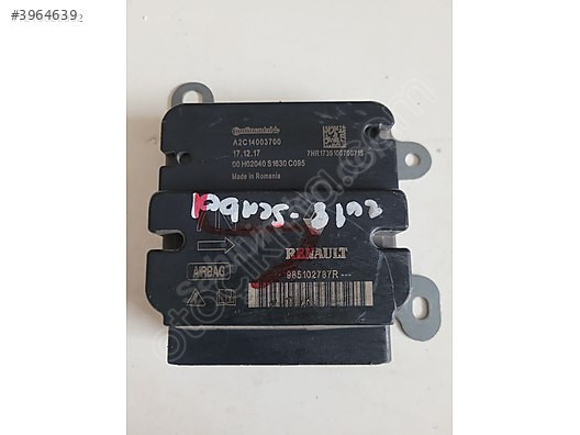 985102787R YENI SANDERO CLIO IV AIRBAG BEYNI MAIS