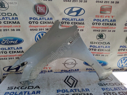 Toyota Auris sol ön çamurluk orijinal gri 2009 2012