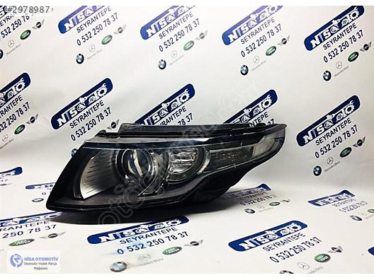 RANGE ROVER EVOQUE SOL FAR MAKYAJSIZ XENON ORJ BJ32-13W030-E