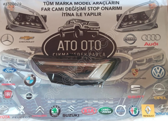 AUDİ A6 ORJİNAL ÇIKMA SOL FAR