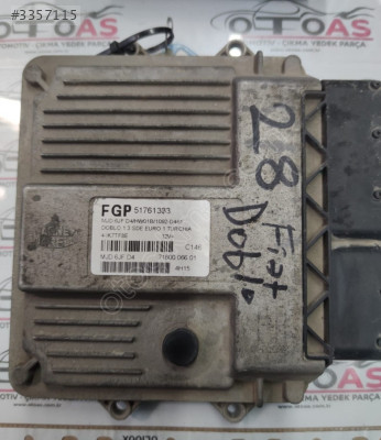 FİAT DOBLO 1.3 MOTOR BEYNİ FGP51761333-MJD6JFD4