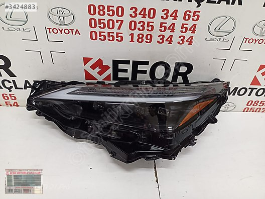 LEXUS NX FULL LED SOL FAR ÇIKMA ORİJİNAL PARÇA 2023-2024