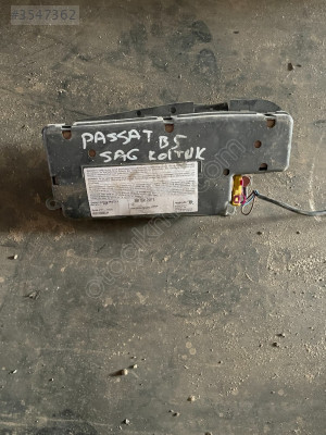 VW PASSAT B5 KOLTUK AİRBAG ÇIKMA ORJİNAL