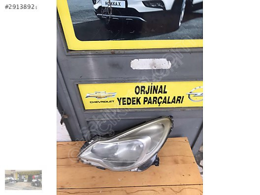 Opel corsa d sol ön far ORJİNAL OTO OPEL ÇIKMA