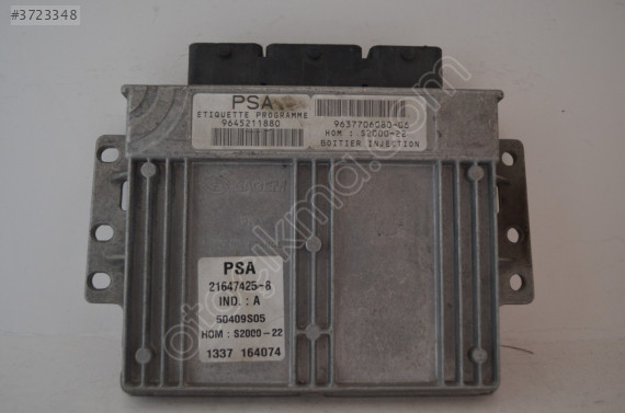 9645211880 9637706080-06 21647425-8 50409S05 164074 MOTOR BEYNI P