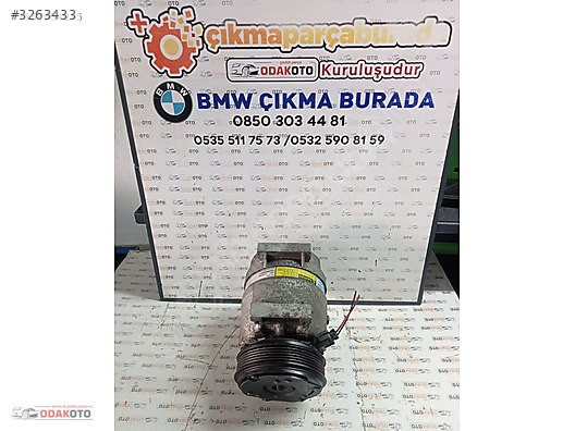 1135309 Renault Laguna Çıkma Klima Kompresör Orjinal Temiz