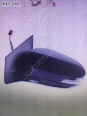 Toyota Corolla sol Dikiz ayna 13-18 elektrikli sinyalli katlanir