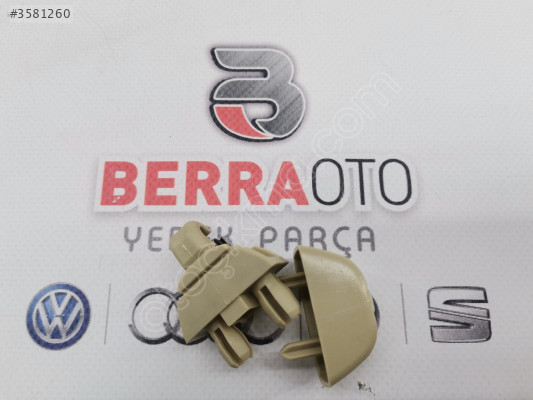 4F0857561 AUDİ A6 GÜNEŞLİK KLİPSİ