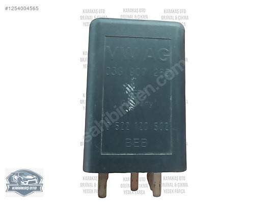 VOLKSWAGEN CADDY JETTA AUDİ A3 A4 KIZDIRMA ROLESİ RÖLE 03G907282