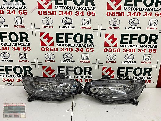 HONDA CIVIC FC5 ÇIKMA YAN SANAYİ SAĞ SOL FAR 16-21