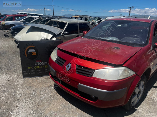 Renault Megane 2 Kaput Çamurluk Panel Komple ön Orjinal Çıkma