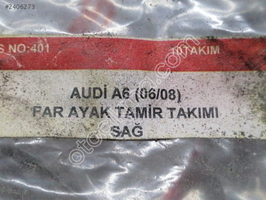 Audi A6 far ayak tamir takımı sağ sol 2006 2008