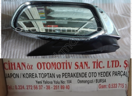 Mitsubishi L200 Nikelajlı Sol Ayna 1999 2001