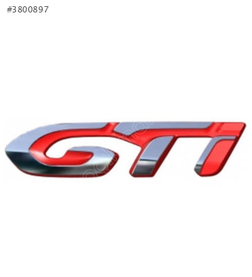 Peugeot 308 GTI yazısı orjinal sökme hatasız 98131455vd
