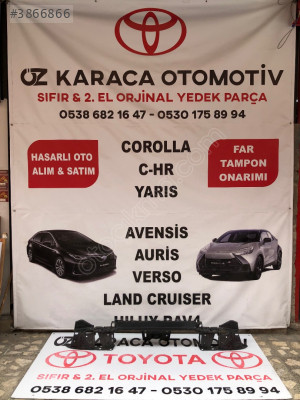 2016-2022 TOYOTA HILUX ÇIKMA ORJINAL ARKA TAMPON DEMİRİ