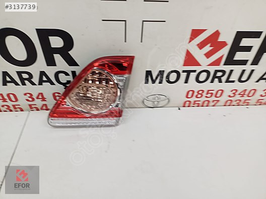 TOYOTA COROLLA SIFIR SAĞ İÇ STOP 10-12 OEM NO: 81581-12180