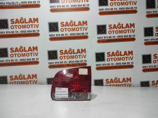VW TOUAREG ÇIKMA SOL BAGAJ STOP OEM; 28268003