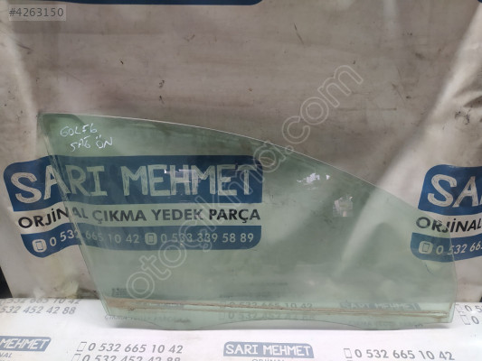 ÇIKMA VW GOLF 6 SAĞ ÖN KAPI CAMI 43R-011565