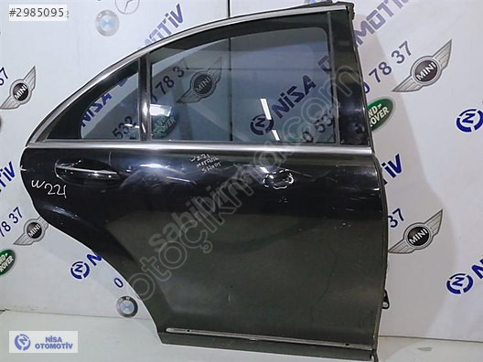 MERCEDES S SERİSİ W221 KASA SAĞ ARKA KAPI DOLU METALİK ORJ ÇIKMA