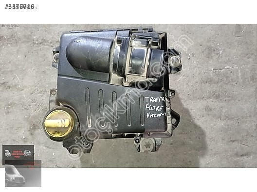 Renault Trafik 2 hava filtre kazanı