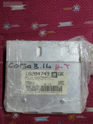 16204749 GK Opel Corsa 1.4 Motor Beyni