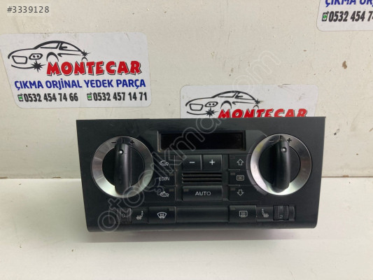 AUDİ A3 KLİMA KONTROL PANELİ ORJİNAL ÇIKMA MONTECAR