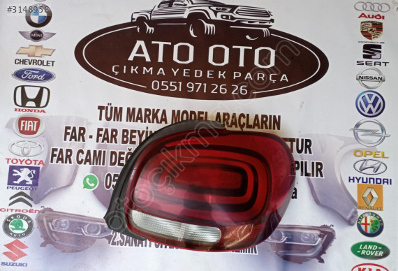 CİTROEN C3 CACTÜS ORJİNAL ÇIKMA SAĞ STOP