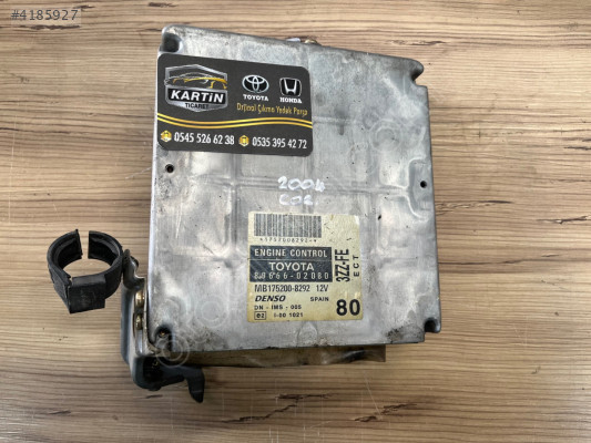 Toyota Corolla 3ZZ Çıkma Orjinal Motor Beyni