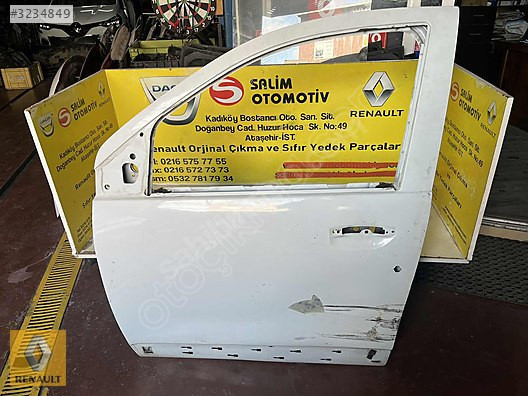 DACİA LODGY ÇIKMA ORJİNAL SOL ÖN KAPI VE DİĞER PARÇALARI