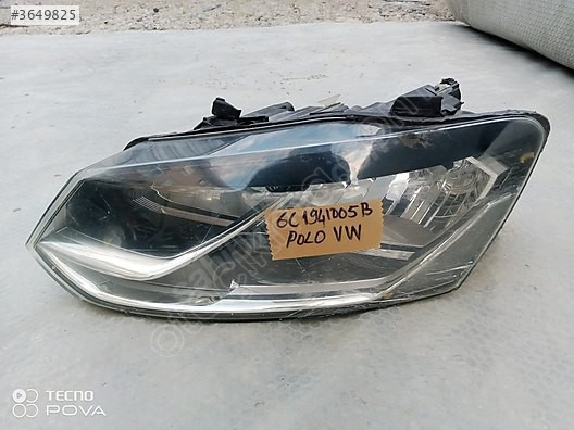 VOLSKWAGEN POLO SOL ÖN FAR 2015-2018 OEM 6C1941005B ÇIKMA SÖKME