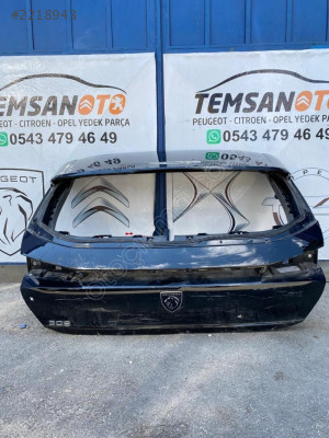PEUGEOT PEJO 308 BAGAJ KAPAĞI ORJİNAL ÇIKMA TEMSAN