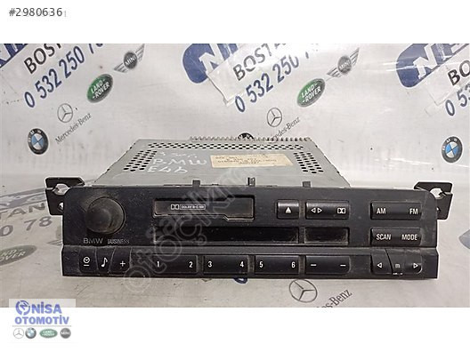 BMW 3 SERİSİ E46 KASA RADYO TEYP KONTROL ÜNİTESİ 65126900402