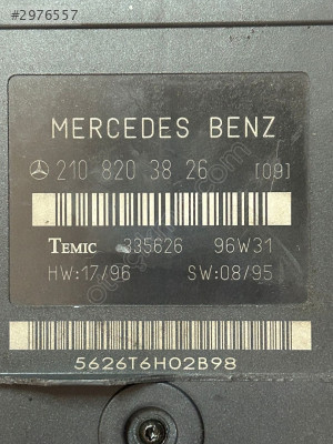 2108203826 MERCEDES W202 W208 W210 KONFOR BEYNİ E CLASS
