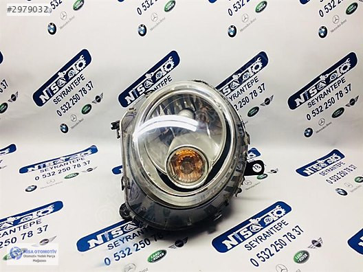 MINI COOPER R56 KASA MAKYAJSIZ XENONSUZ SOL FAR ORJ 63122751263
