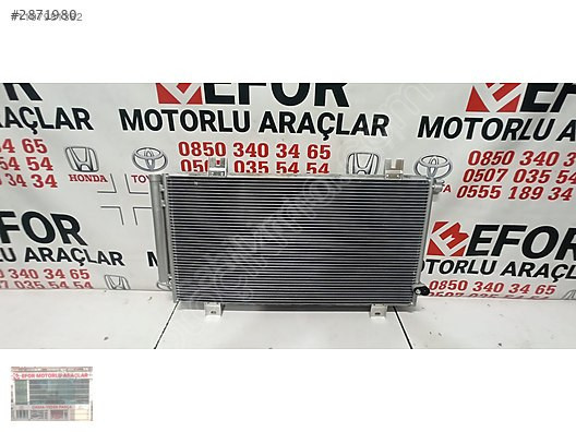 HONDA CIVIC DİZEL SIFIR KLİMA RADYATÖRÜ 2014+OEM80100-TGN-G010-A