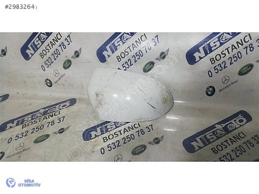 BMW X3 F25 KASA SAĞ AYNA KAPAĞI BEYAZ 51167365114 - 698020
