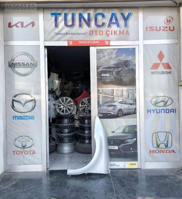CİTROEN C4 SOL ÇAMURLUK PLASTİK 2004-2011 ÇIKMA PARÇA ORJİNAL