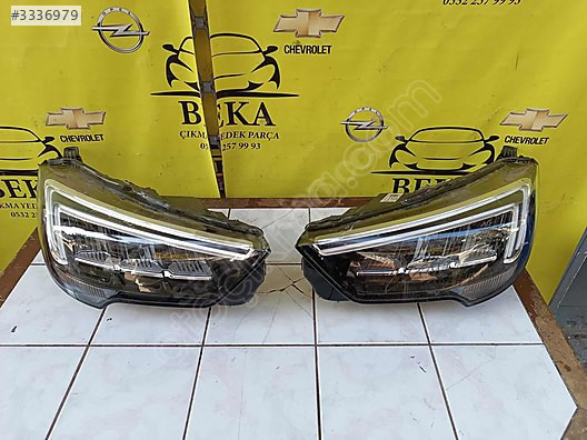 OPEL CROSSLAND SAĞ SOL FAR ÇIKMA ORJİNAL YEDEK PARÇA