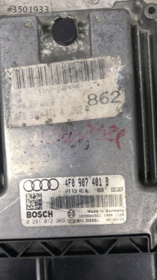 4F0907401B 0281012269 AUDİ A6 MOTOR BEYNİ