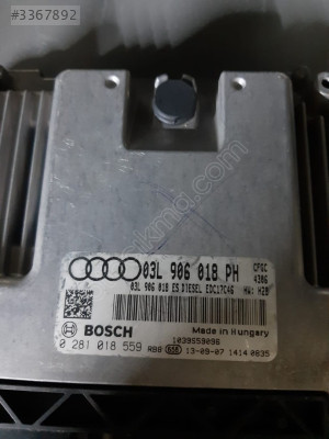 0281018559  -  03L906018PH     - AUDİ MOTOR BEYNİ