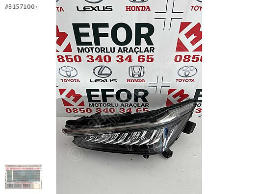 HONDA CİTY SOL FAR ÇIKMA ORJİNAL YEDEK PARÇA 22-23 MODEL