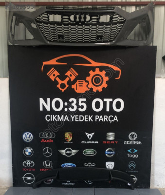 3V5807521 SKODA SUPER B ARKA TAMPON SPOYLERİ 2013-2017