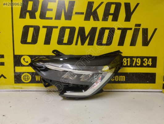 RENAULT CLİO 5 SOL FAR İÇİ SİYAH ORJ ÇIKMA RENKAY KOCAELİ