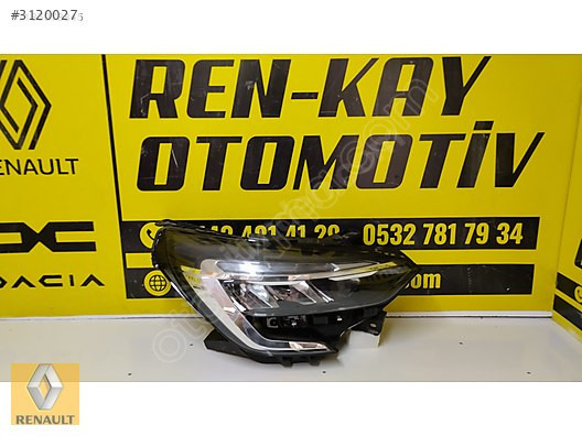 280100902R RENAULT CLİO 5 SAĞ FAR ÇIKMA ORJ RENKAY OTO